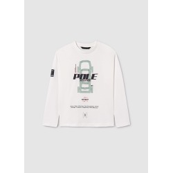 Camiseta relieve coche chico mayoral