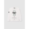 Camiseta relieve coche chico mayoral
