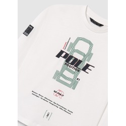 Camiseta relieve coche chico mayoral