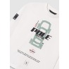 Camiseta relieve coche chico mayoral