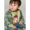 Camiseta interactiva oso bebé mayoral