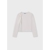 Camiseta con brillo nudo chica mayoral