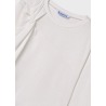Camiseta con brillo nudo chica mayoral