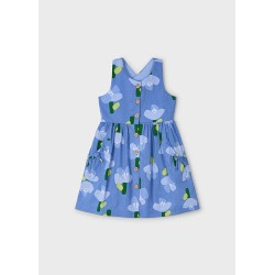 Vestido estampado niña mayoral