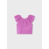 Camiseta m/c combinada niña mayoral
