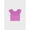 Camiseta m/c combinada niña mayoral