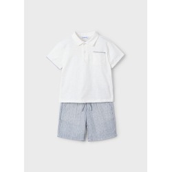 Conjunto bermuda y polo niño Mayoral