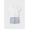 Conjunto bermuda y polo niño Mayoral