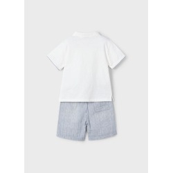 Conjunto bermuda y polo niño Mayoral