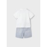 Conjunto bermuda y polo niño Mayoral