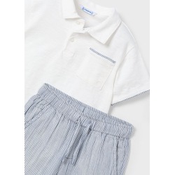 Conjunto bermuda y polo niño Mayoral