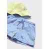 Conjunto bañador con gorro bebe niño mayoral