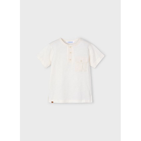 Camiseta mc cuello panadero niño mayoral