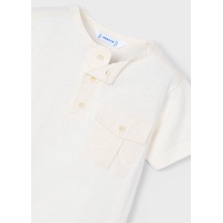 Camiseta mc cuello panadero niño mayoral