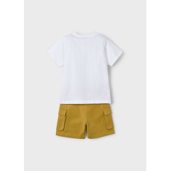 Conjunto punto bermuda cargo niño mayoral