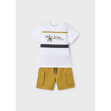Conjunto punto bermuda cargo niño mayoral