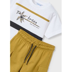 Conjunto punto bermuda cargo niño mayoral