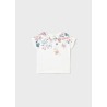Camiseta m/c grafica flores bebe niña mayoral