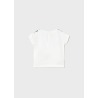 Camiseta m/c grafica flores bebe niña mayoral