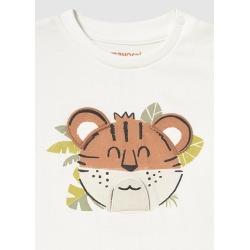 Camiseta m/c tigre play bebe mayoral
