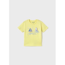 Camiseta m/c apliques bebe...