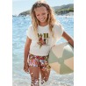 Conjunto short estampado chica mayoral