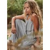 Conjunto pantalon largo plisado chica mayoral