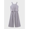 Conjunto pantalon largo plisado chica mayoral