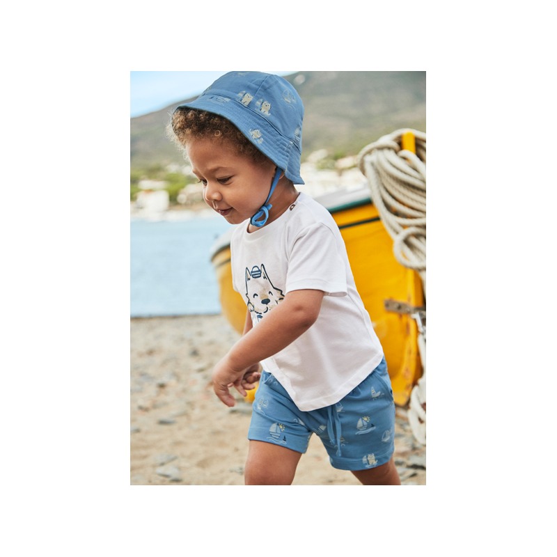 Conjunto punto print con gorro bebe niño mayoral