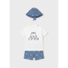 Conjunto punto print con gorro bebe niño mayoral
