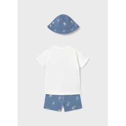 Conjunto punto print con gorro bebe niño mayoral