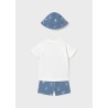 Conjunto punto print con gorro bebe niño mayoral