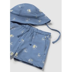Conjunto punto print con gorro bebe niño mayoral