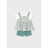 Conjunto short ciclista bebe niña mayoral