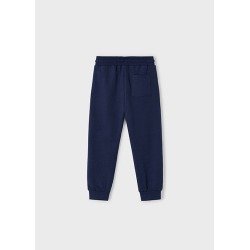 Pantalon felpa basico puños niño mayoral