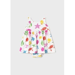 Vestido estampado con...