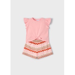 Conjunto short punto fantasia niña mayoral