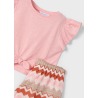 Conjunto short punto fantasia niña mayoral