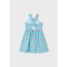 Vestido estampado flamencos niña mayoral