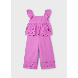 Conjunto pantalon largo...