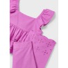 Conjunto pantalon largo perforado niña mayoral