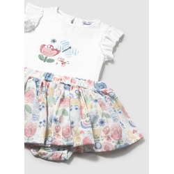 Conjunto falda estampada bebe niña mayoral