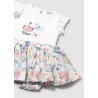 Conjunto falda estampada bebe niña mayoral