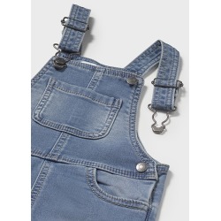 Peto corto soft denim bebe mayoral