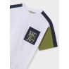 Camiseta m/c detalle bolsillo chico mayoral