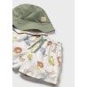 Conjunto bañador con gorro bebe niño mayoral