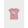 Camiseta m/c bordado bebe niña mayoral