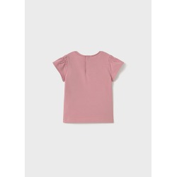 Camiseta m/c bordado bebe niña mayoral