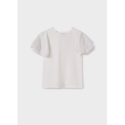 Camiseta m/c mangas tul...