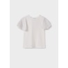 Camiseta m/c mangas tul chica mayoral